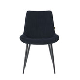 Lesedi Dining Chair - Black Velvet